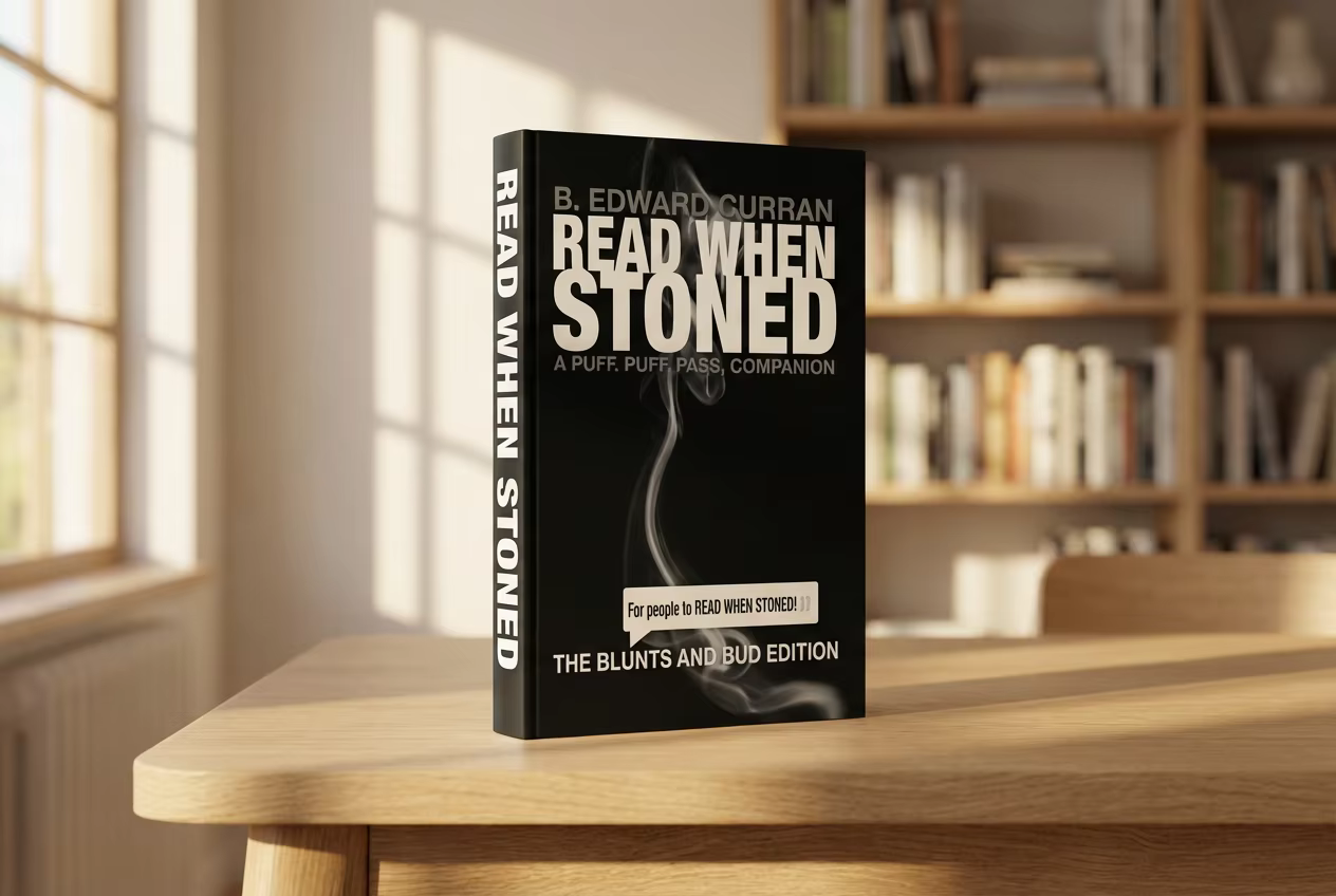 READ WHEN STONED. A PUFF AND PASS COMPANION